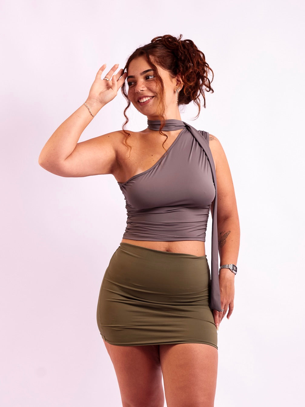 CROPPED SCARF - CHUMBO