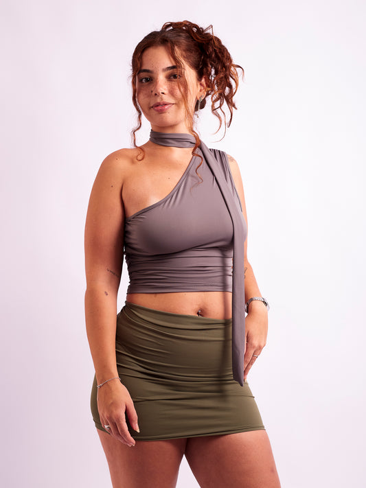 CROPPED SCARF - CHUMBO
