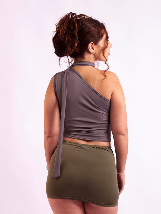 CROPPED SCARF - CHUMBO